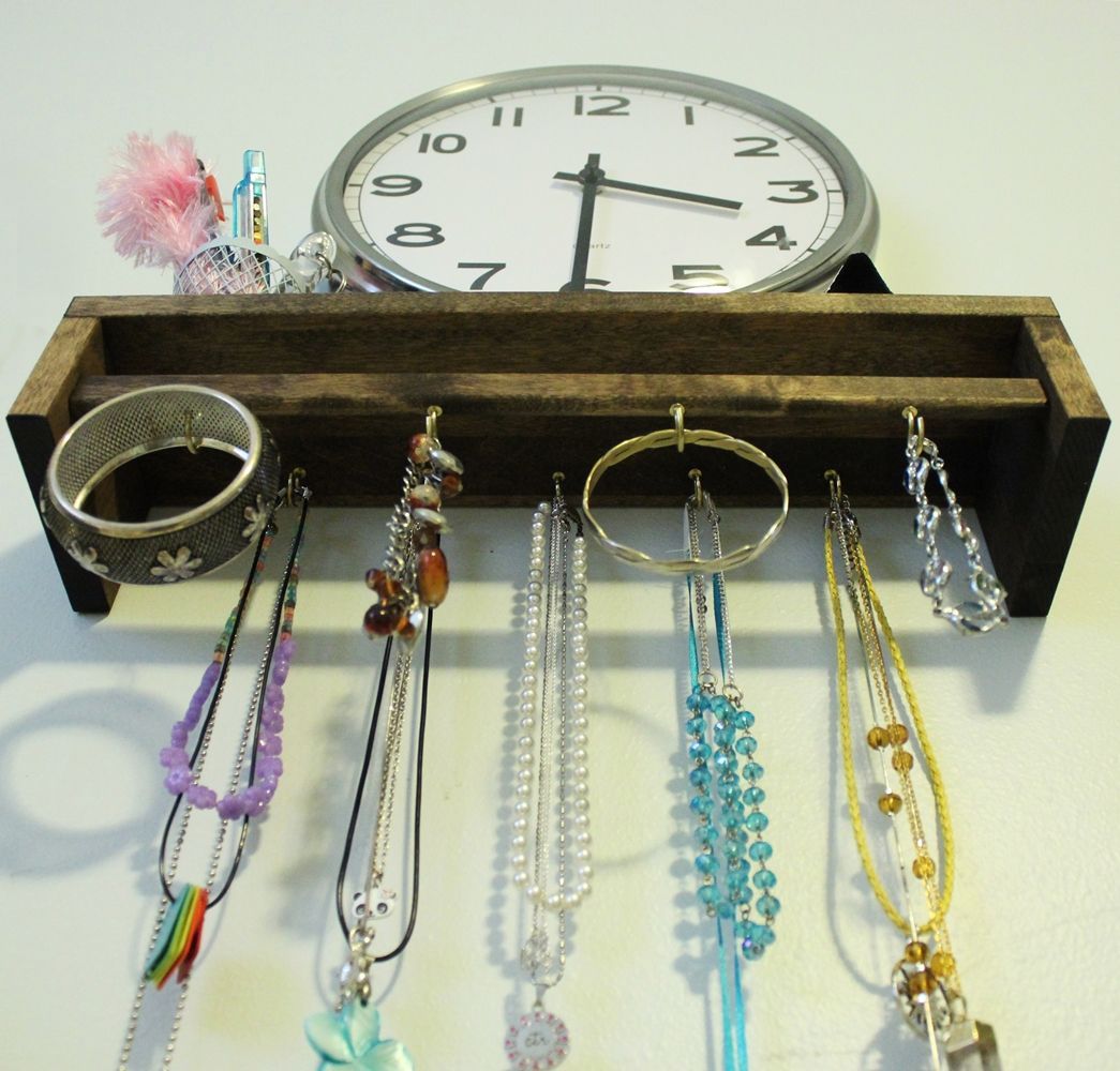 DIY Jewelry Holder - jewelry you want to organize