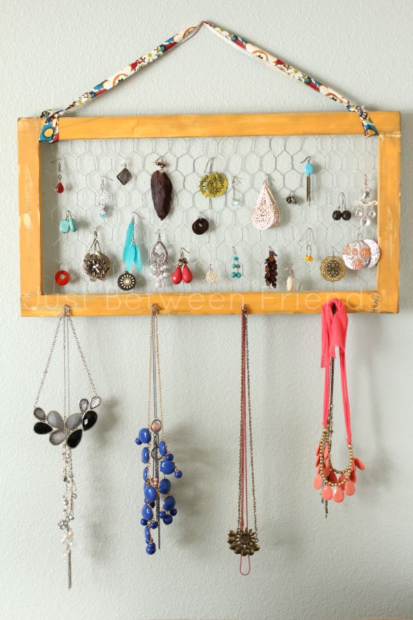 DIY Jewelry Organization