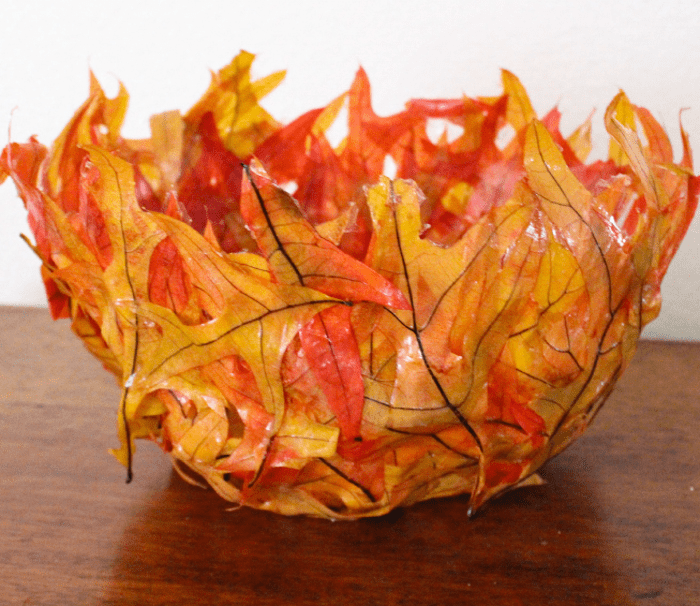 DIY Leaf Bowl