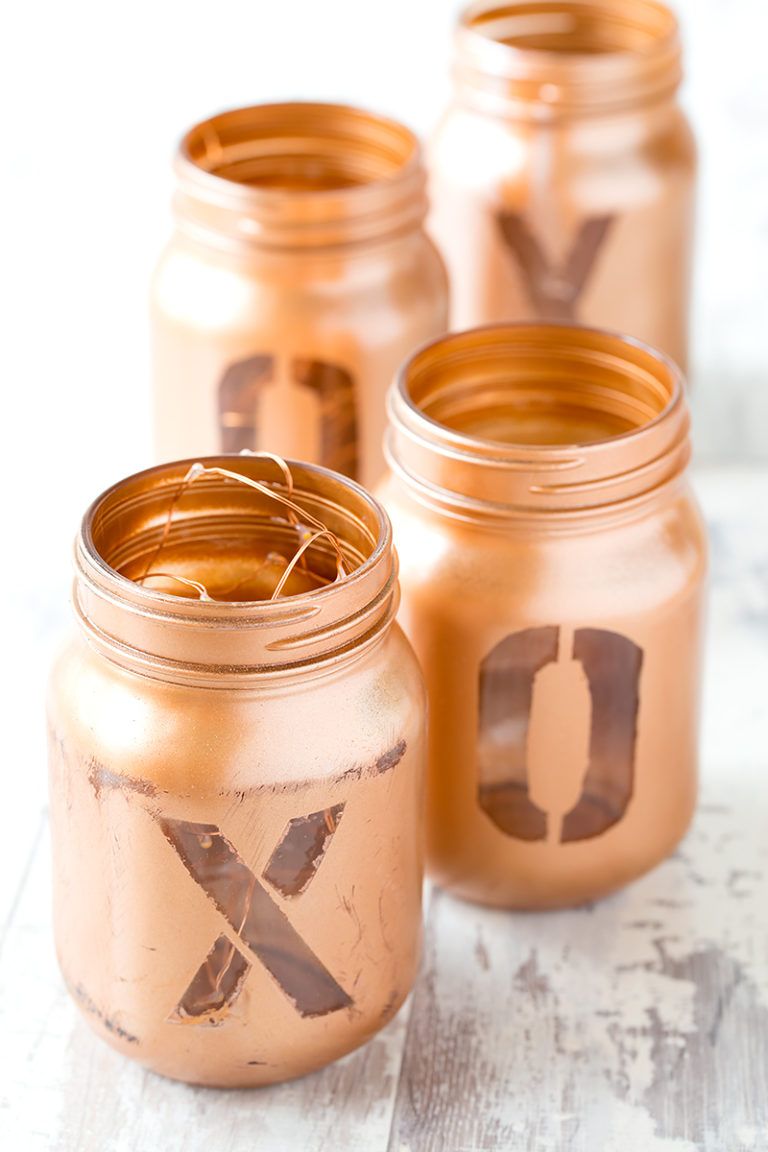 DIY Mason Jar Votives