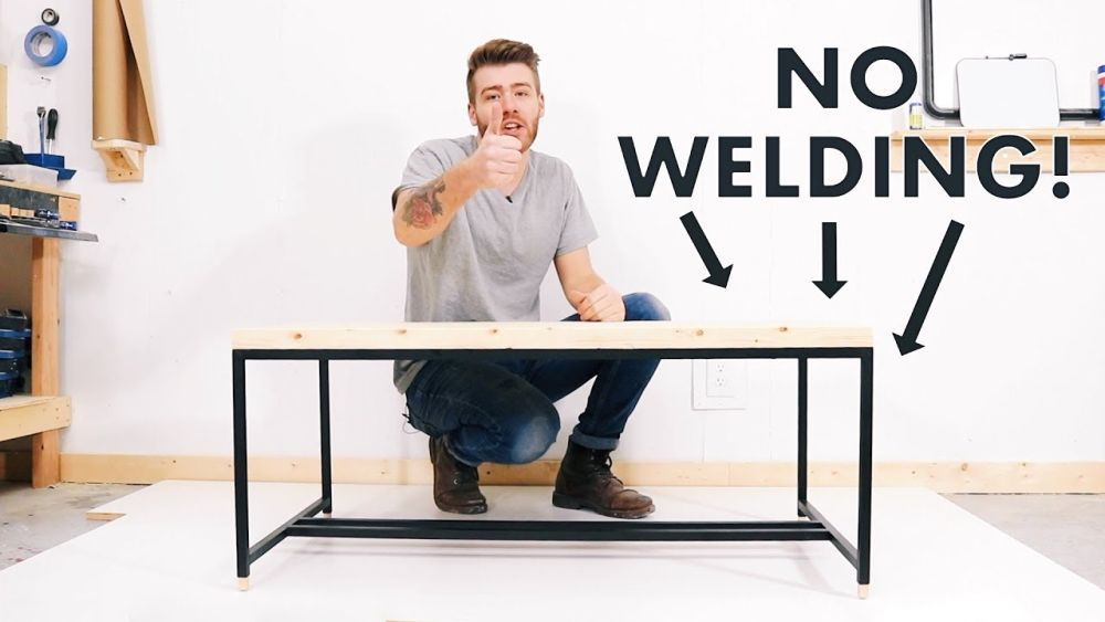 DIY Metal Based Coffee Table NO WELDING