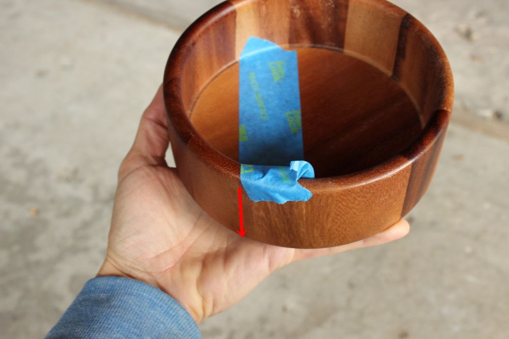 DIY Metal Wood Bowls - turn bowl