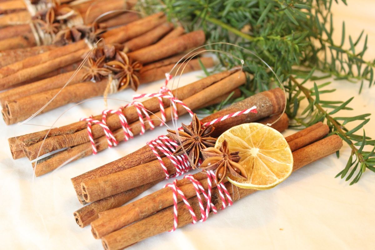 DIY Natural Christmas Tree Ornaments
