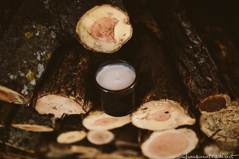 DIY Peppermint Mocha Candle