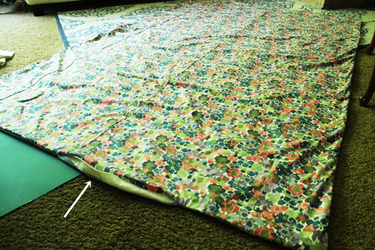 DIY Reversible Summer Quilt Here’s your quilt