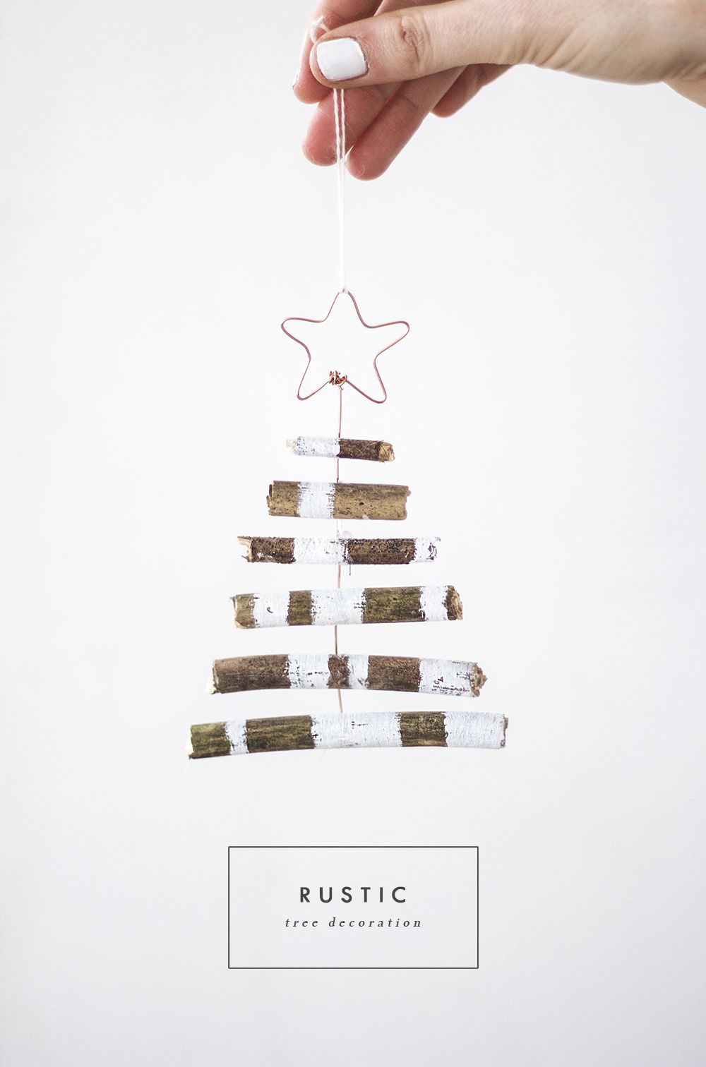 DIY Rustic mini Tree