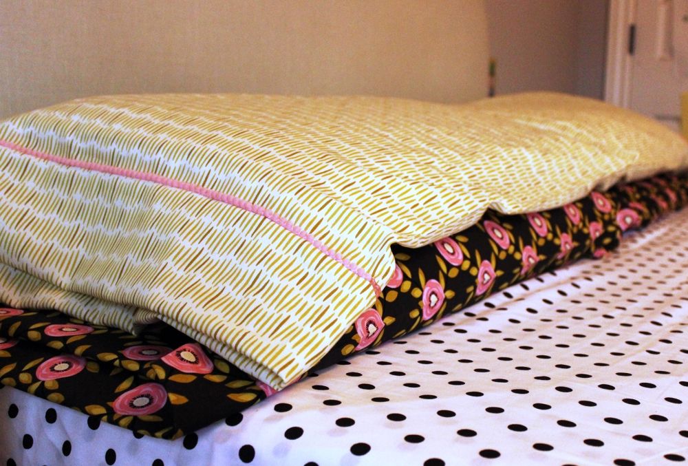 DIY Sew a Pillowcase Pull your new pillowcase onto a pillow