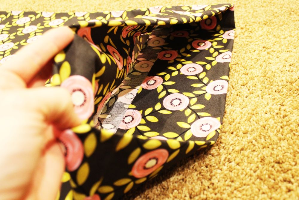 DIY Sew a Pillowcase completed your entire pillowcase 