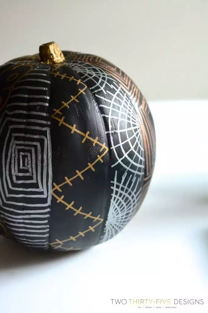 DIY Sharpie Pumpkin