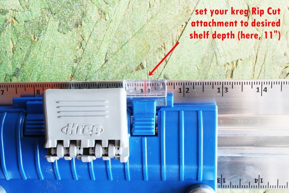 DIY Shoe Storage Follow the instructions on your Rip Cut