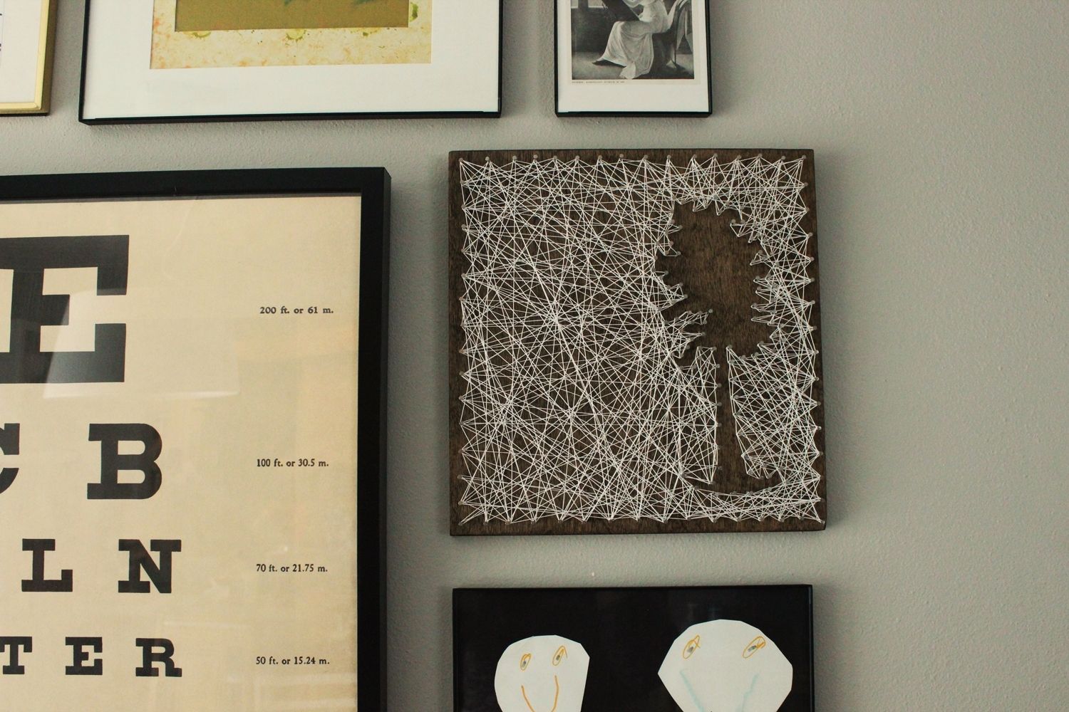 DIY String Art Tree - wall hanger