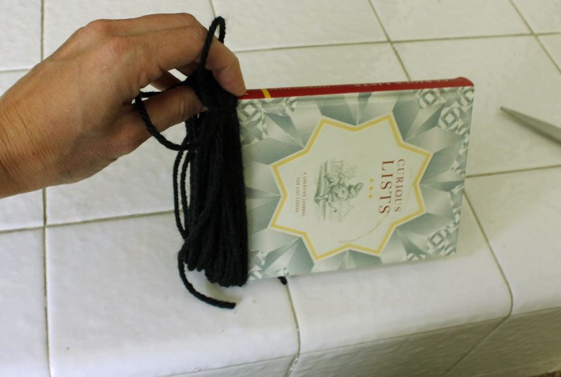 DIY Tassel Hanging - yarn