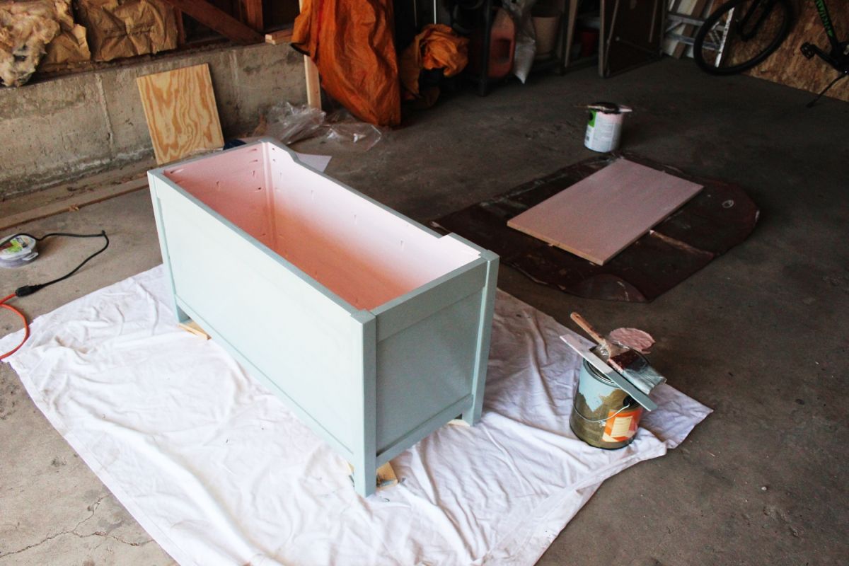 DIY Toy Box Finish your box how you want it