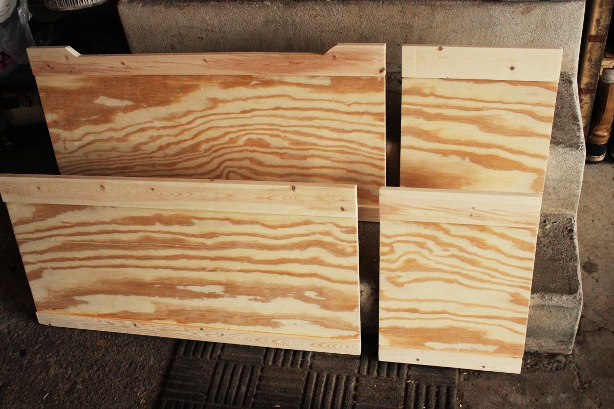 DIY Toy Box Repeat this exact process for the rectangular panels