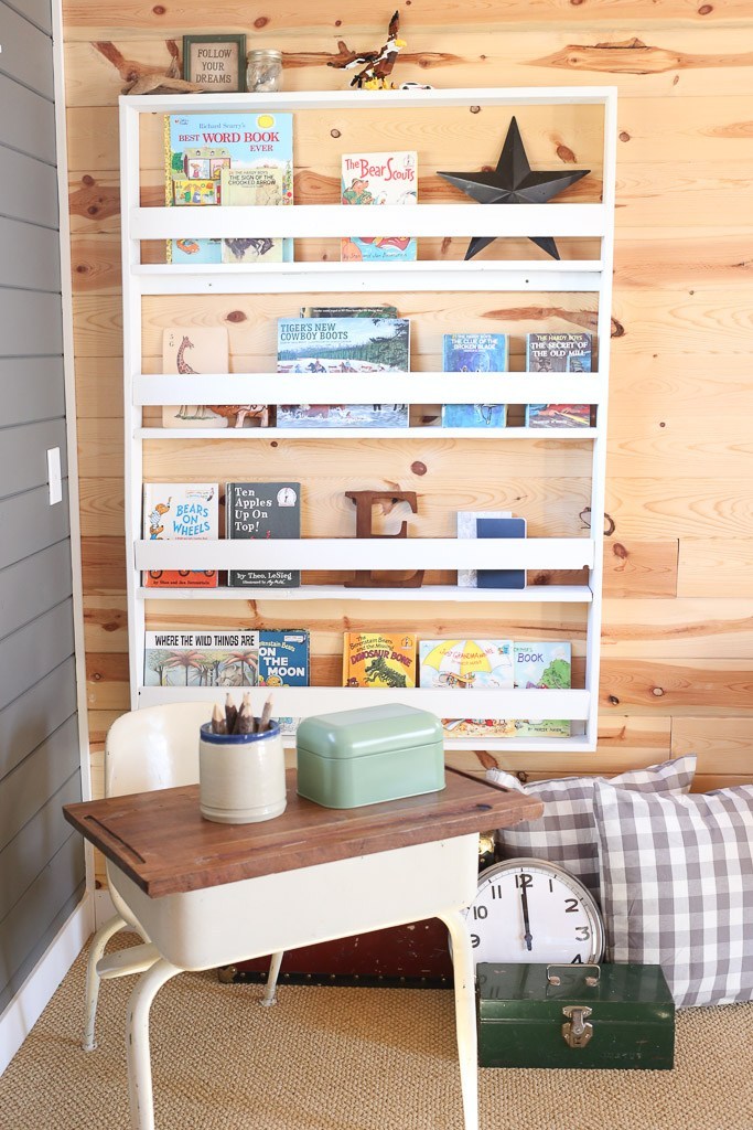 DIY Wall Mount Bookshelf