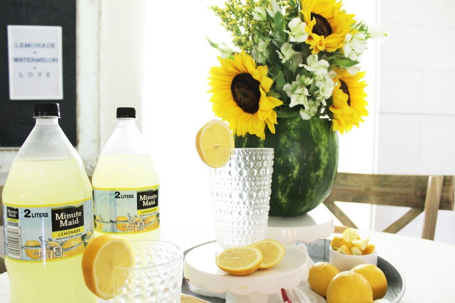 DIY Watermelon Centerpiece