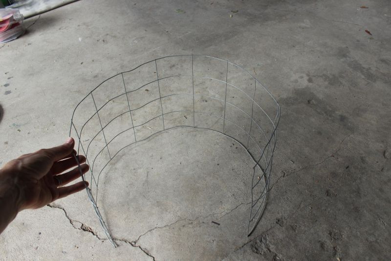 DIY Wire Light - Round Geometric