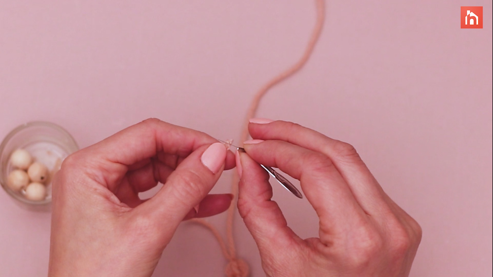 DIY Yarn Wall Tassel 53