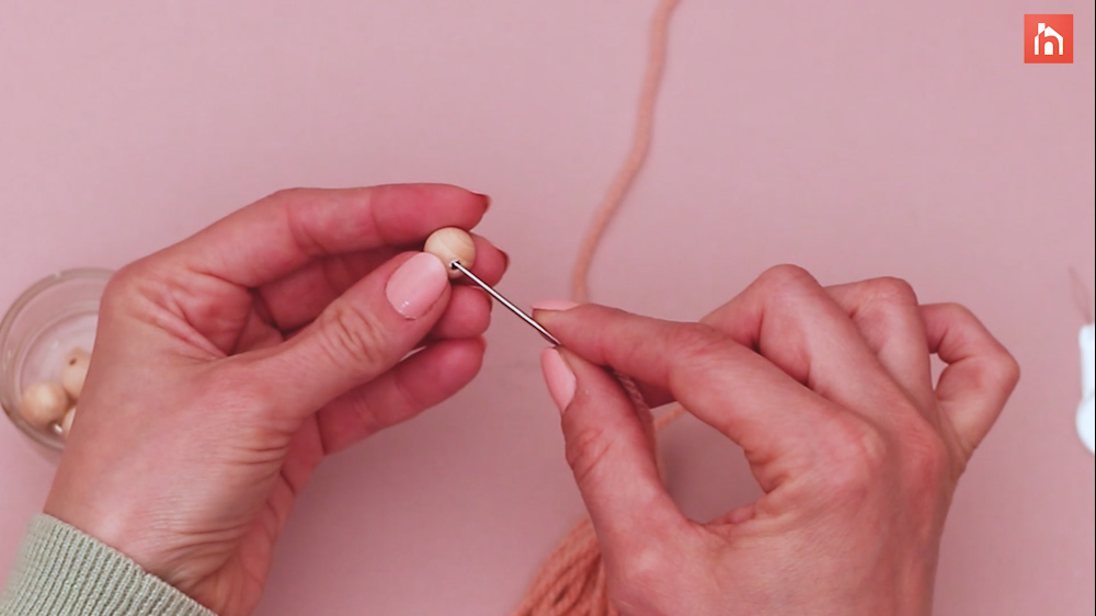 DIY Yarn Wall Tassel 56