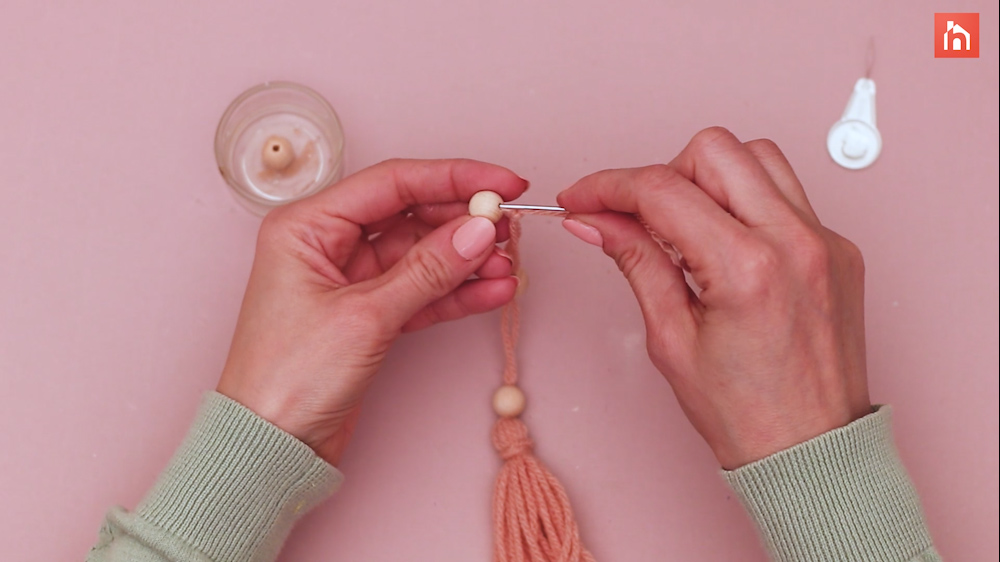 DIY Yarn Wall Tassel 62
