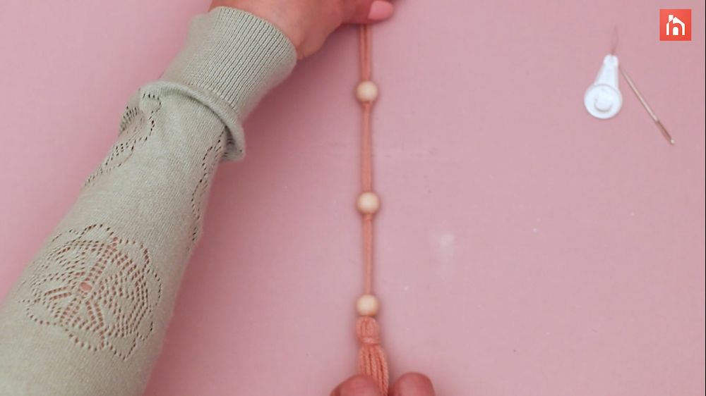 DIY Yarn Wall Tassel 64