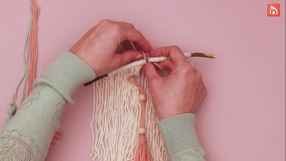 DIY Yarn Wall Tassel 65