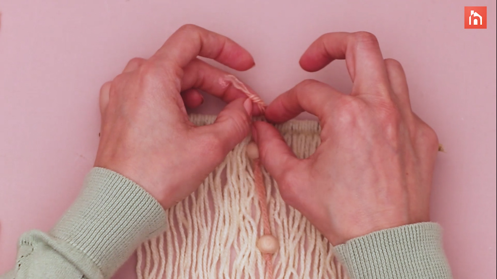 DIY Yarn Wall Tassel 66