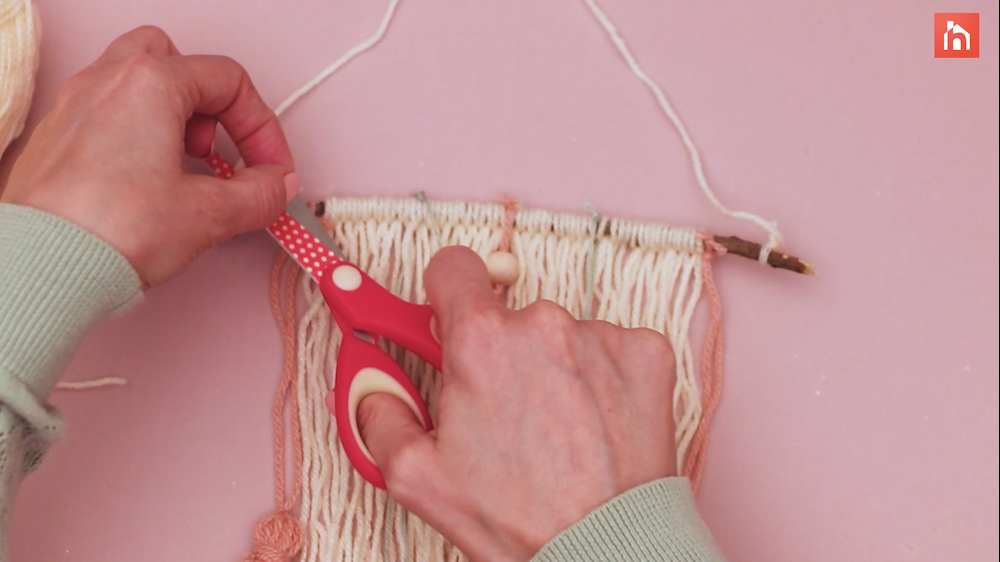 DIY Yarn Wall Tassel 83