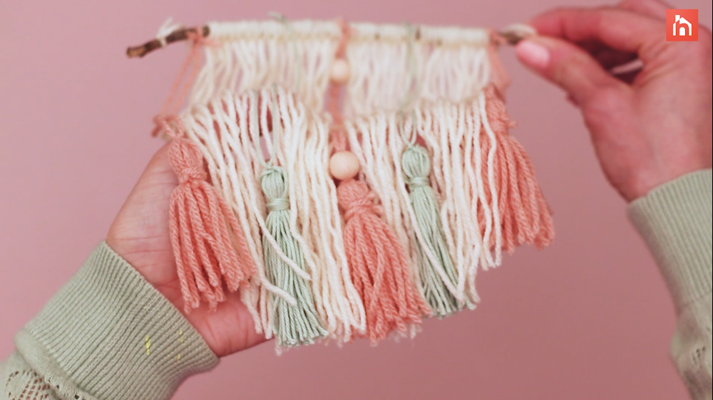 DIY Yarn Wall Tassel 85