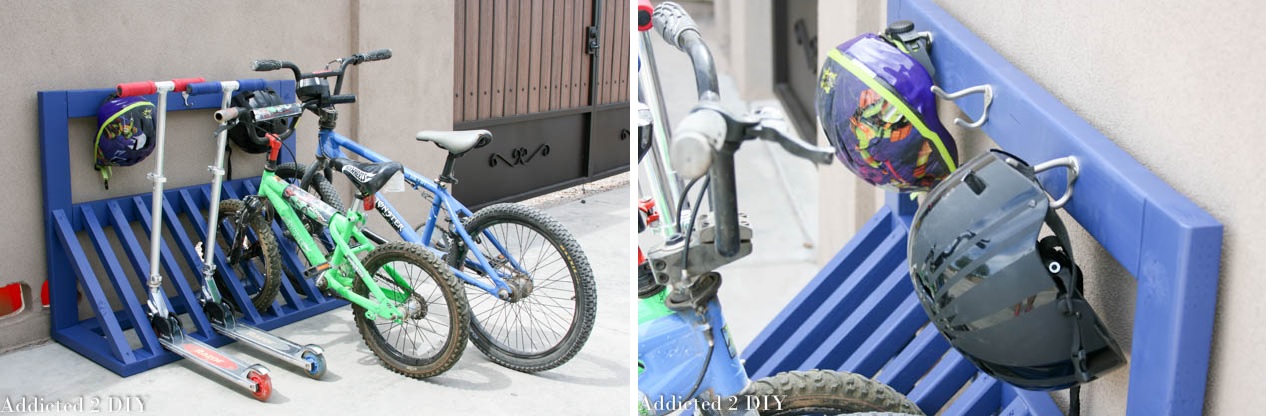 20 Amazing DIY Bike Rack Ideas You Just Have To See