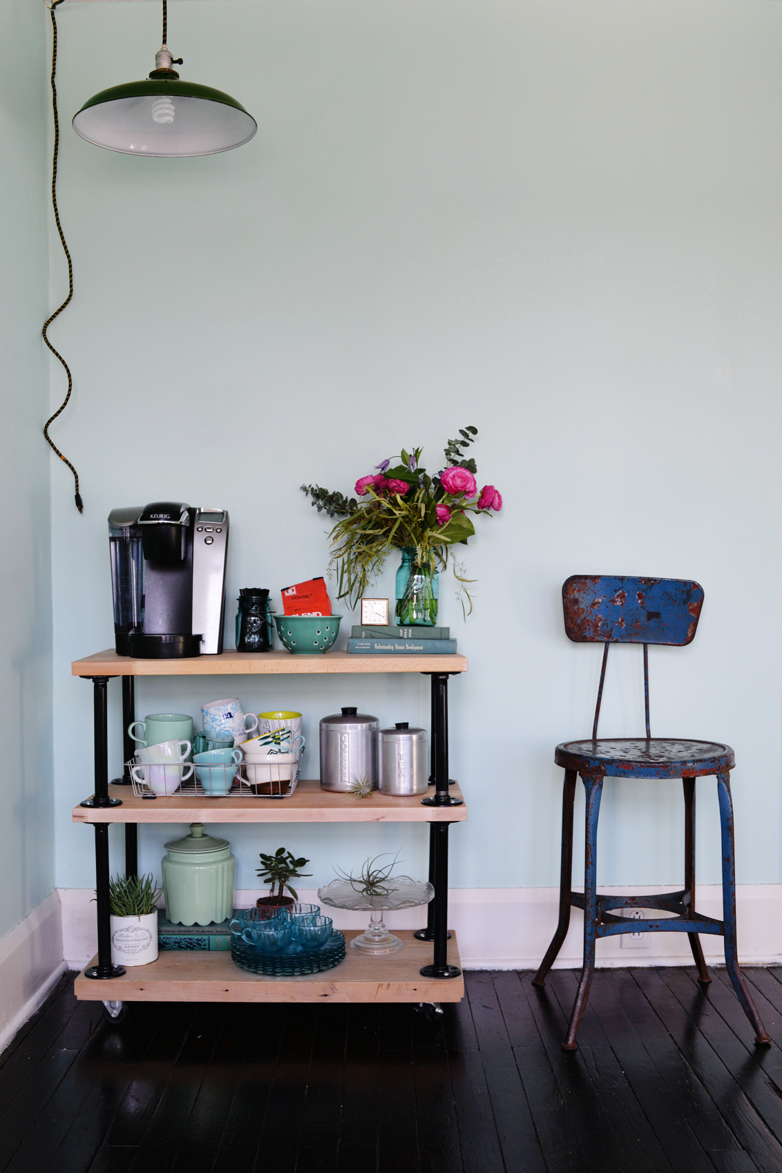 DIY coffee cart