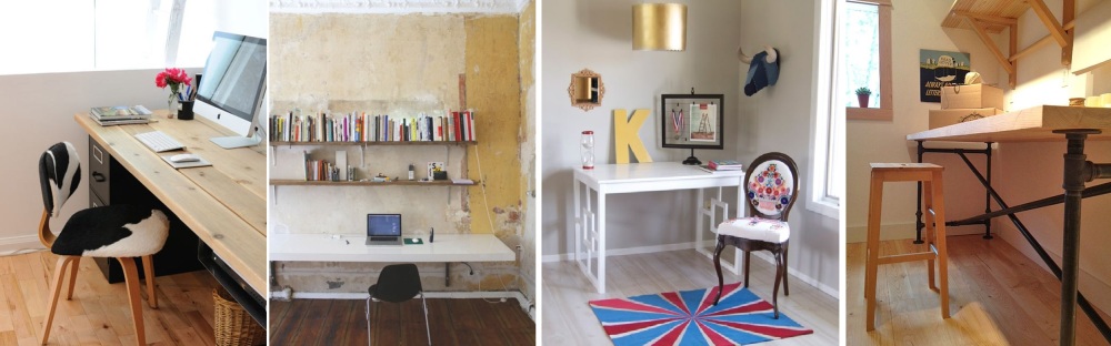 30 DIY Desks That Really Work For Your Home Office