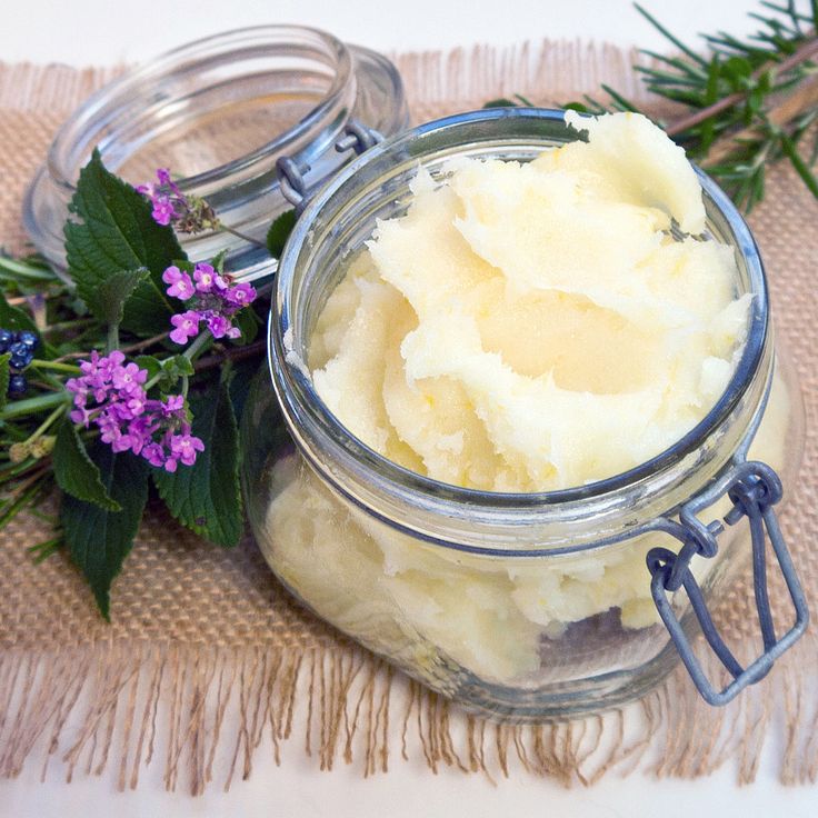 DIY garden hand scrub