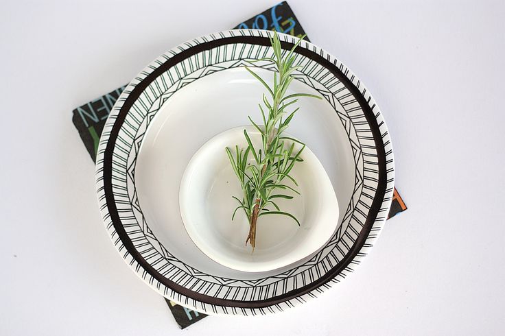 DIY geometric dishes