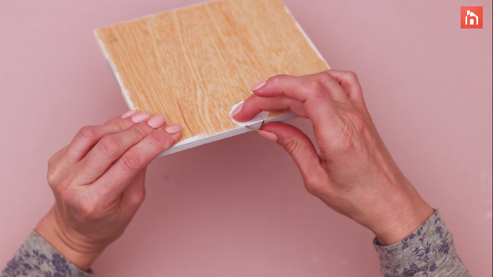 DIY heart nail string art 58