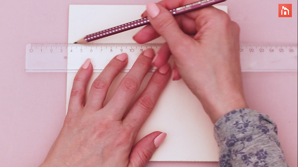 DIY heart nail string art 8