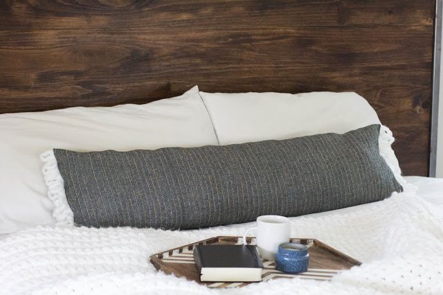 DIY lumbar pillow