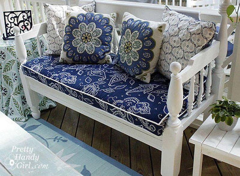 DIY outdoor sofa cushions