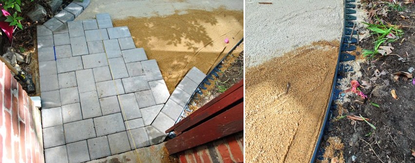 DIY paver patio