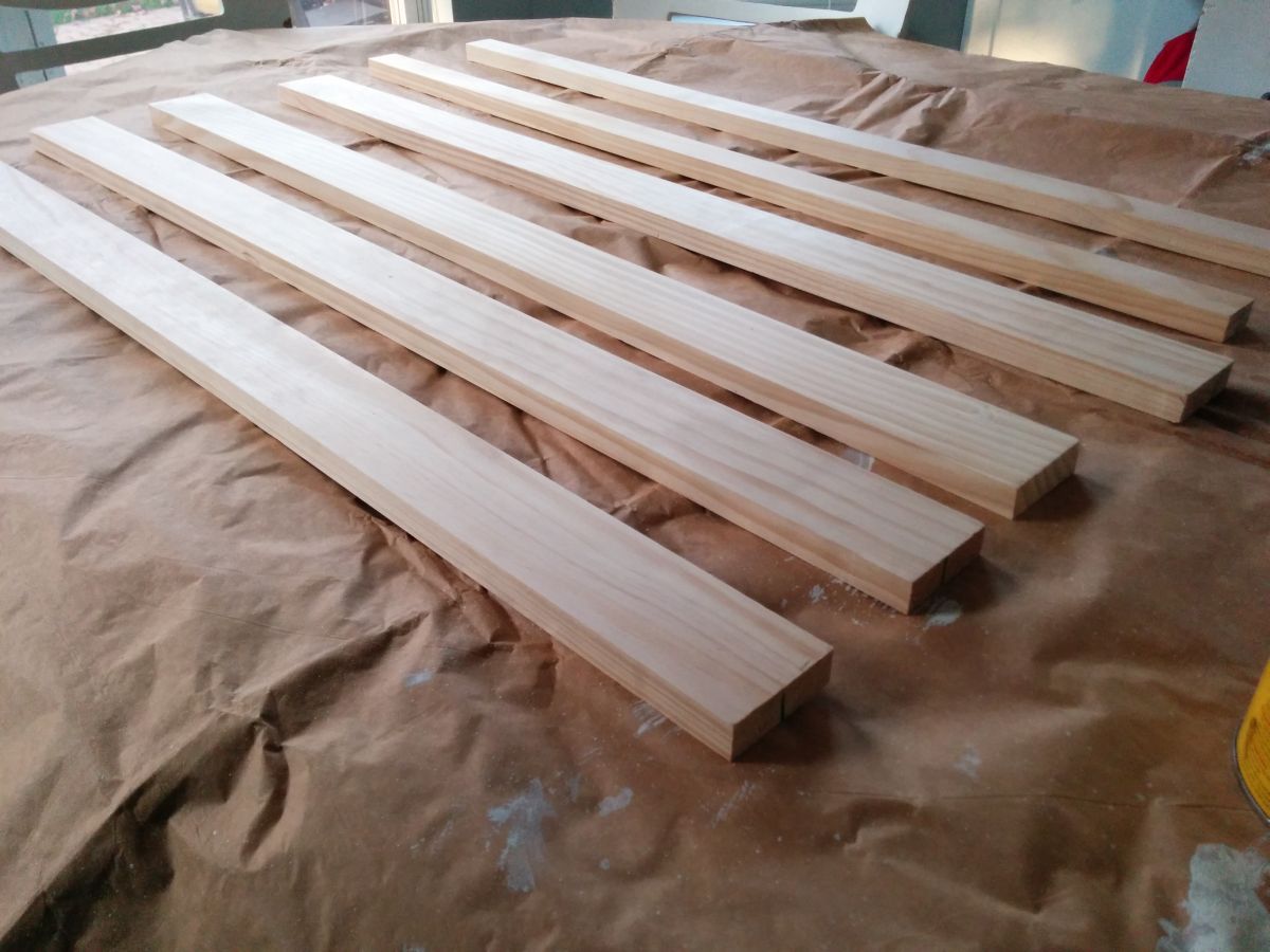 Prepare the wood boards