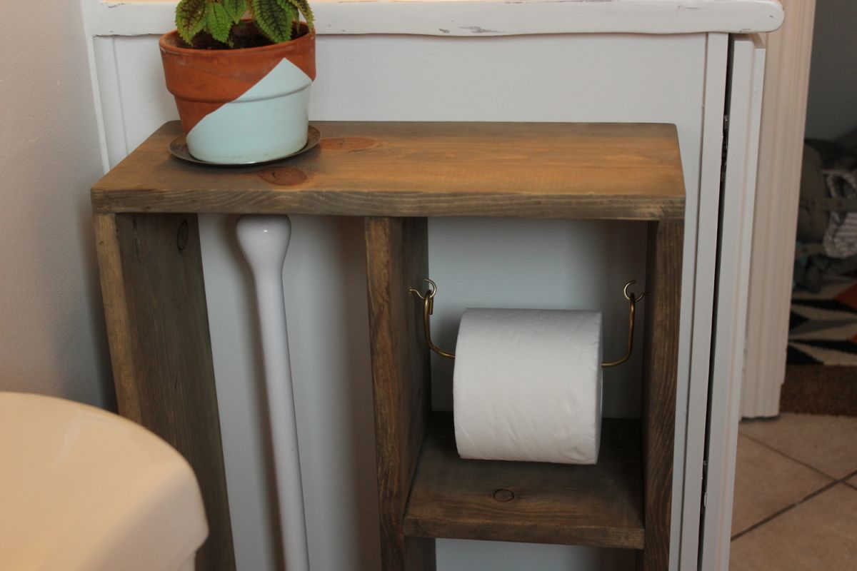 DIY project for toilet paper