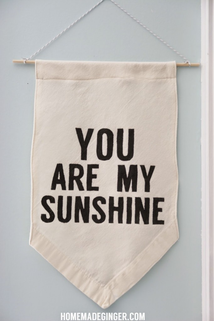 DIY quote banner
