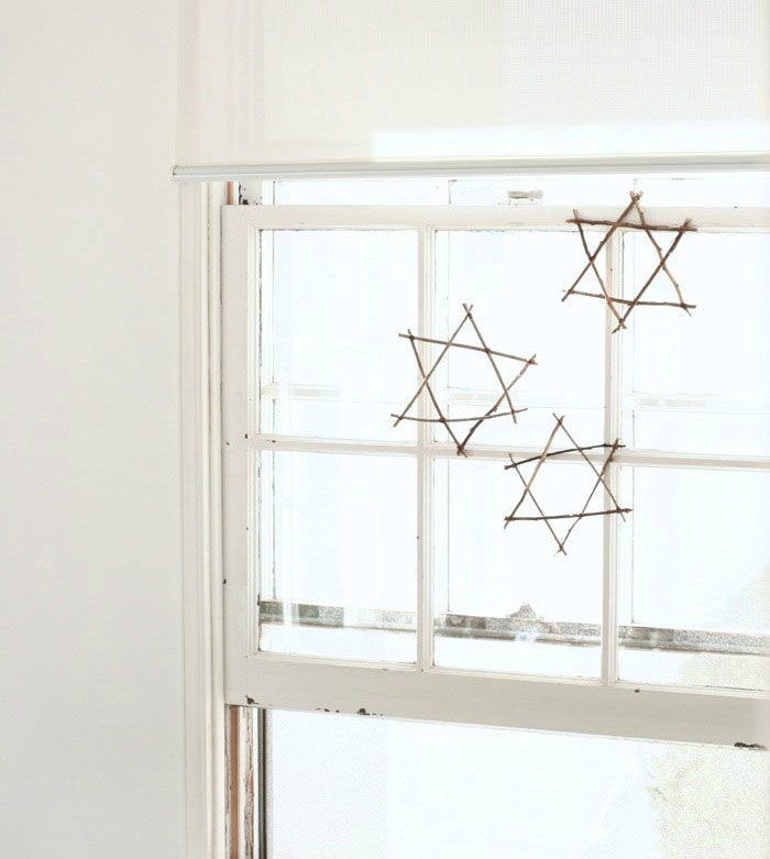 DIY star ornaments
