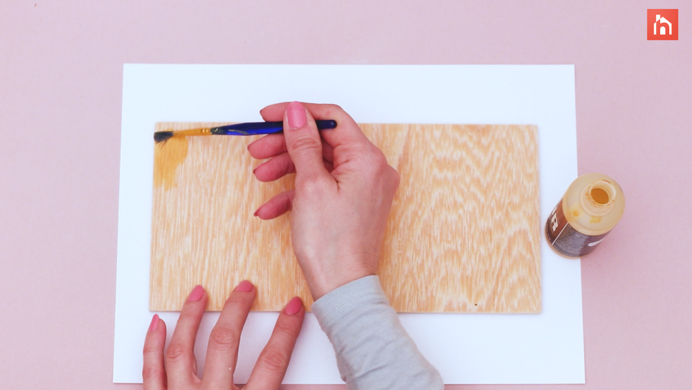 DIY wooden key holder step 1 1