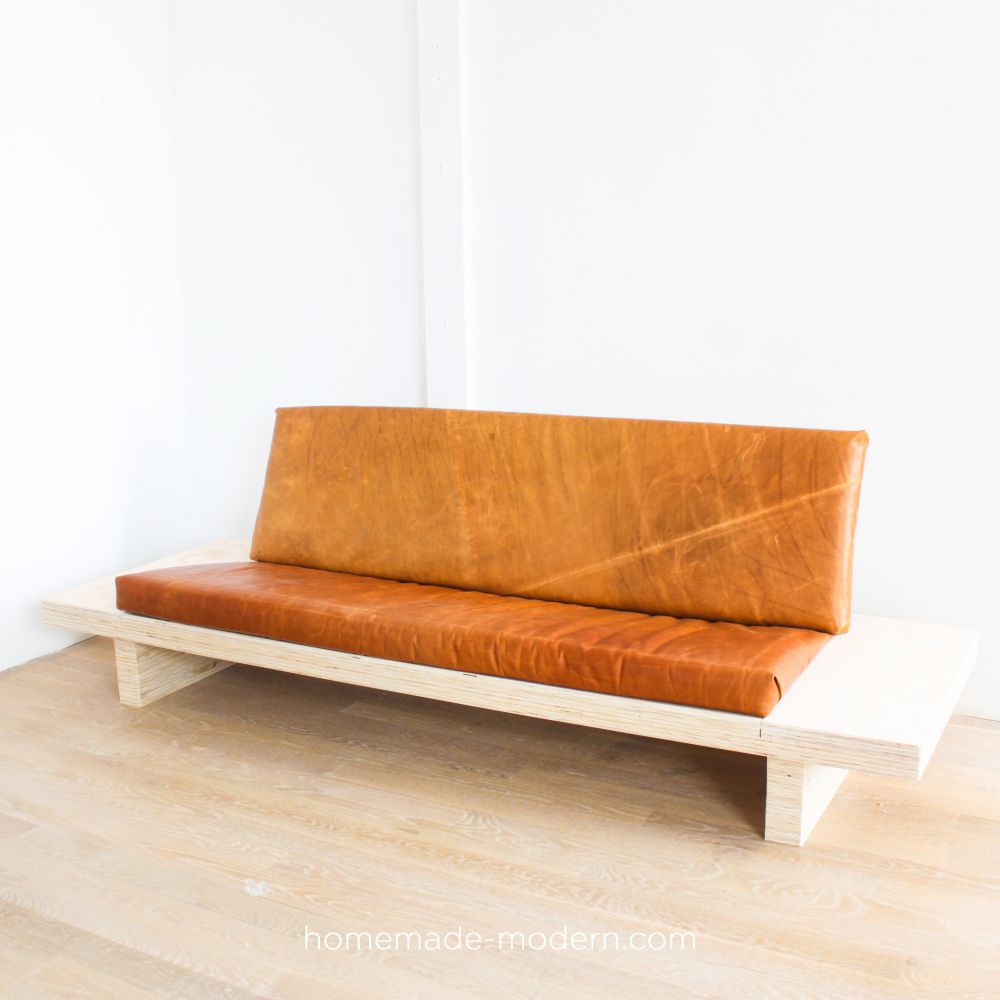 Minimalist diy couch project