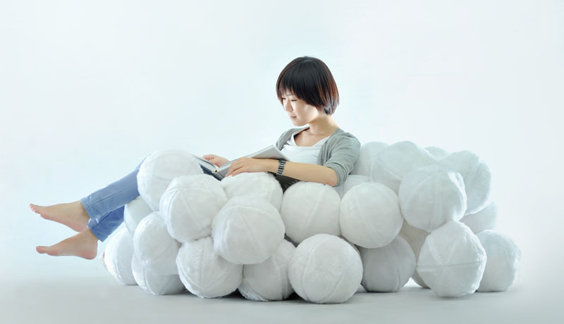 Daydreamer Sofa Was Inspired By Clouds