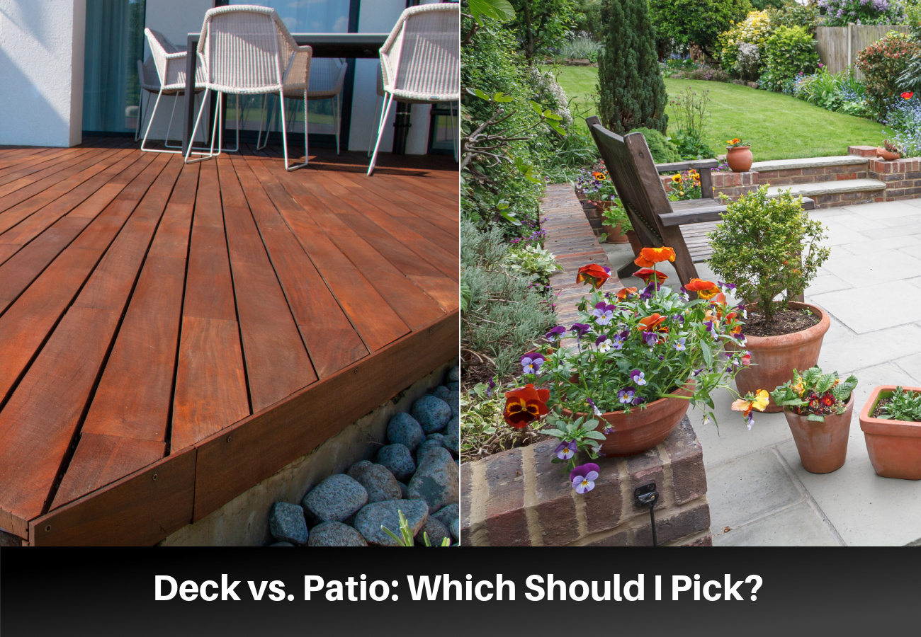 Deck vs. Patio: Which Should I Pick?