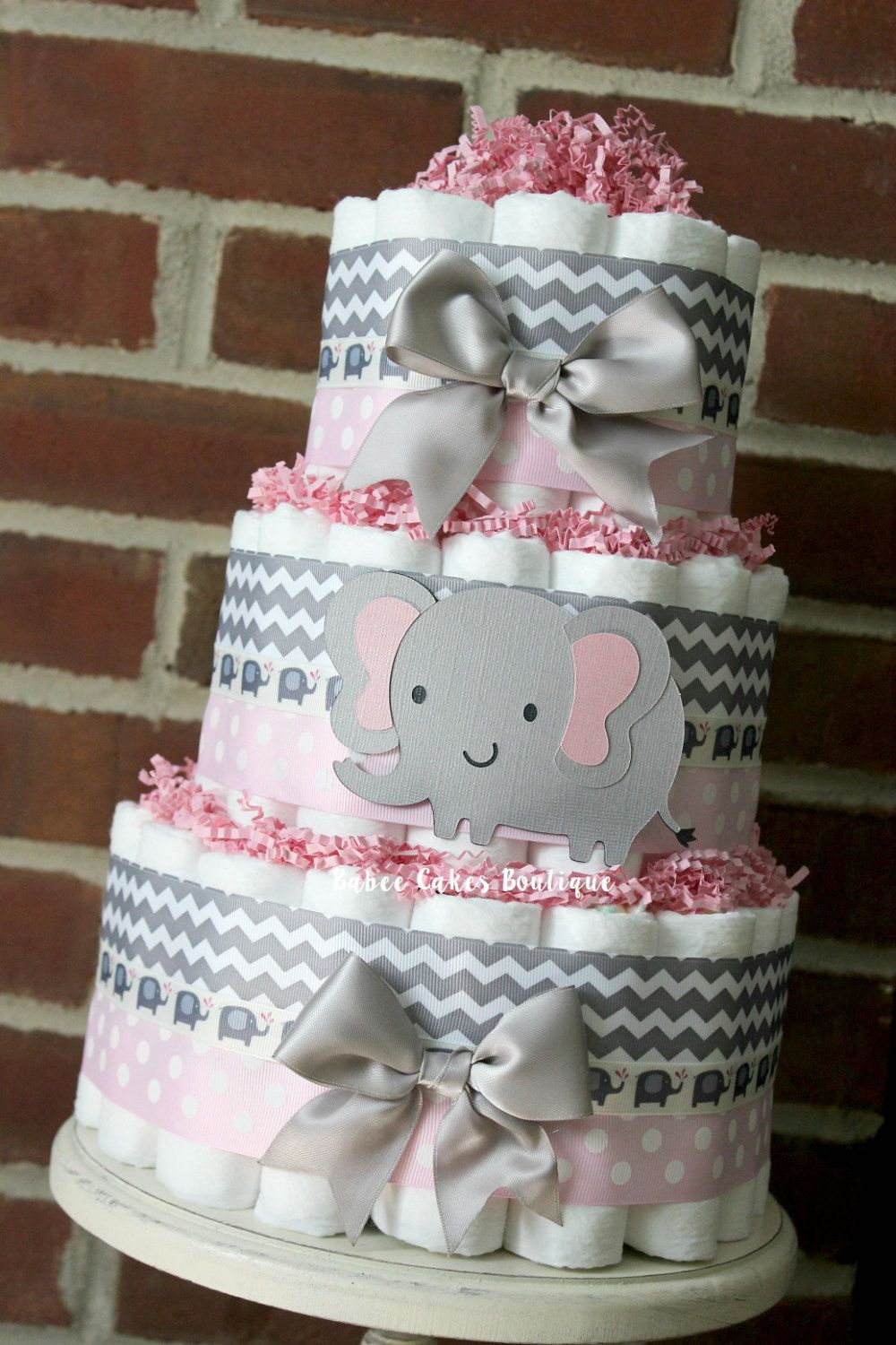 Decorate the Diapers cake