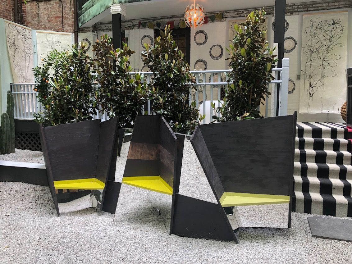Delaney-Chin courtyard design