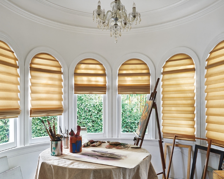 Design with Accordion Blinds